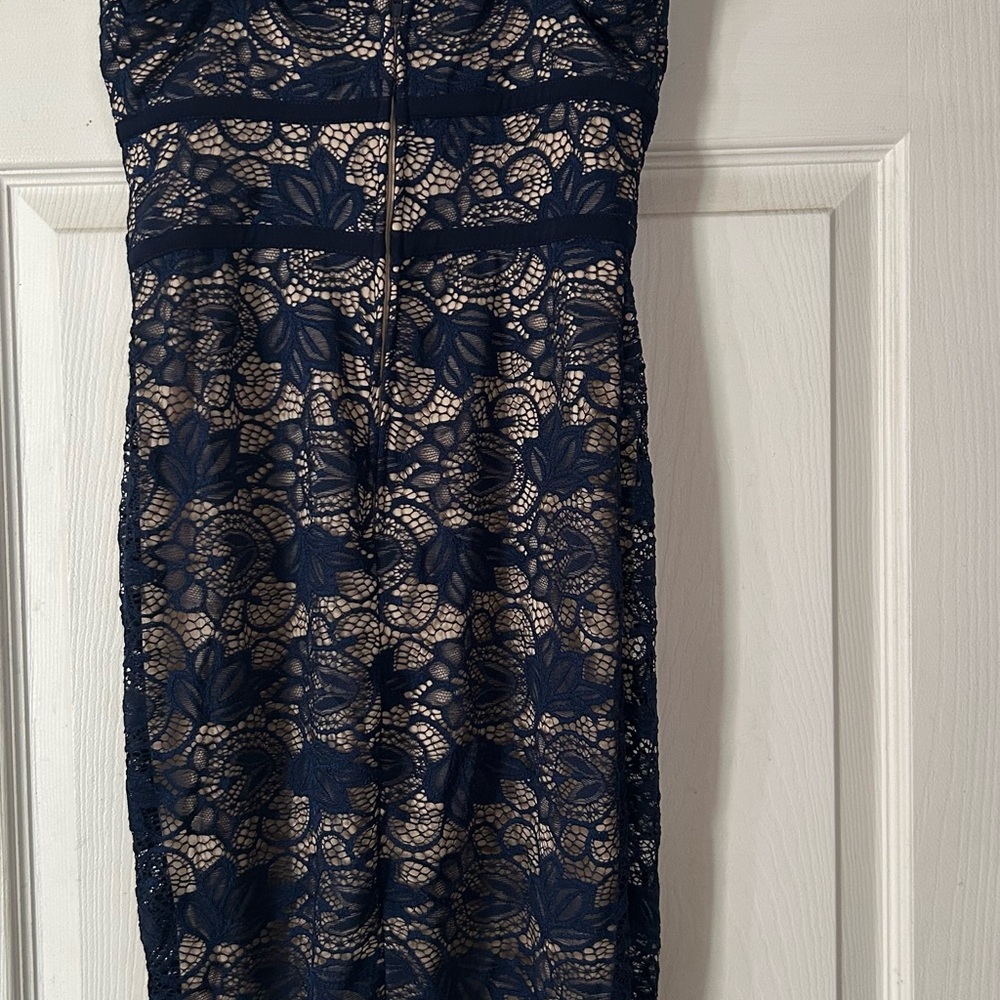 B Darlin Blue Cocktail Dress